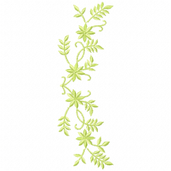 Flowers And Tree Embroidery Design 9